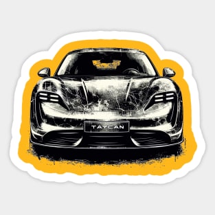 Porsche Taycan Sticker